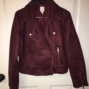 LC Lauren Conrad Burgundy Jacket 🧥